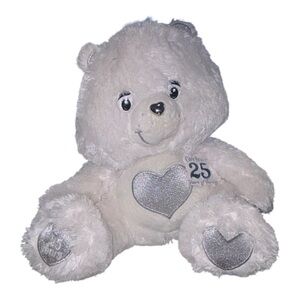 Care Bears Plush with Silver Heart Details